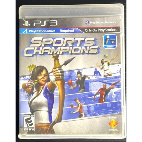 Sports Champions PS3 Game with Case & Manual by Sony - Picture 1 of 3